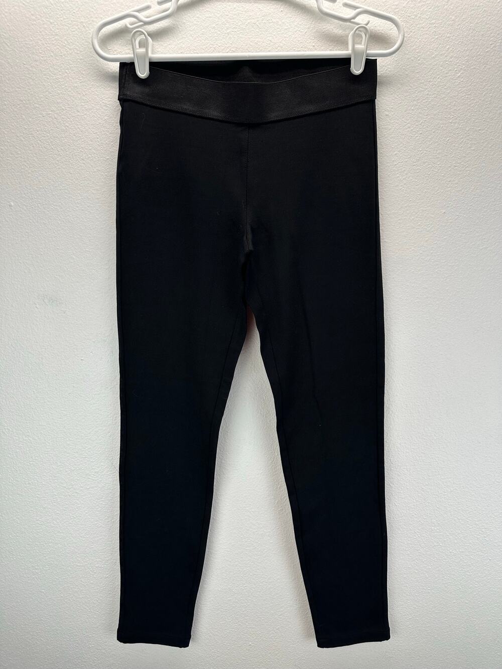 NWT Ann Taylor Leggings Elastic Waistband Black Med